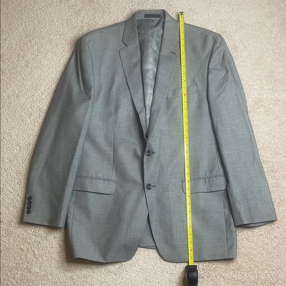 NWOT Chaps Light Gray Men's Blazer - Picture 2 of 6